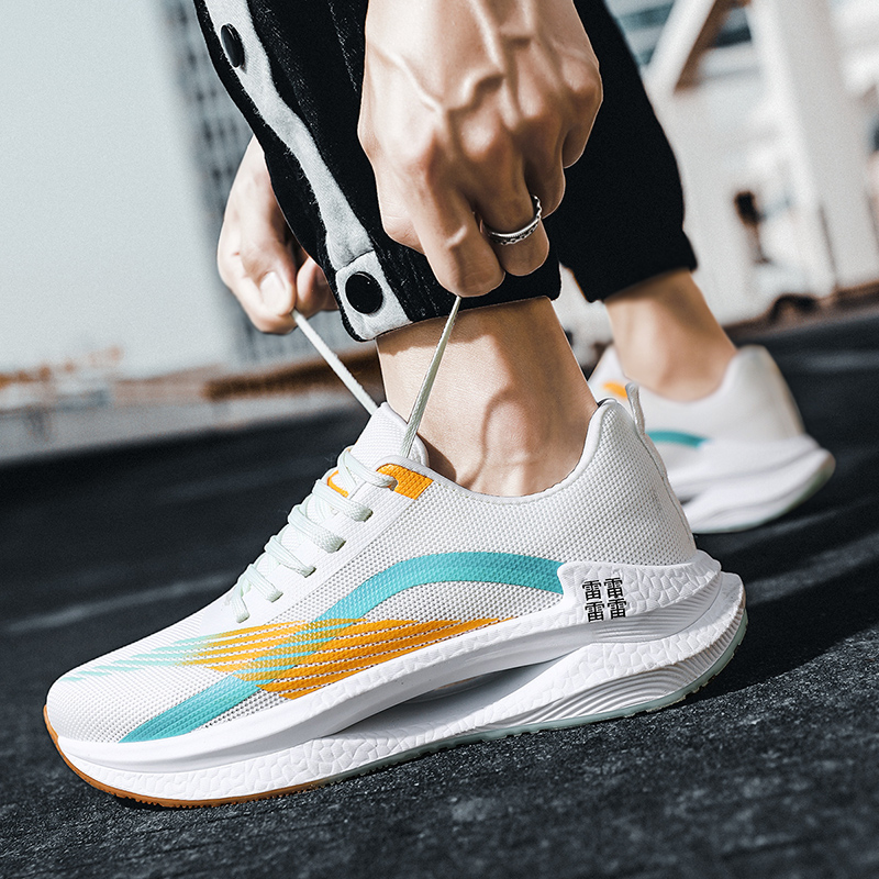 Men's Shoes, Autumn Trendy Versatile Popcorn Sneakers, Casual Dad Shoes, Ultra-Light Shock-Absorbing Running Shoes, Sports Trendy Shoes