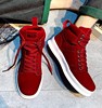 High-Top Men's Sneakers, Autumn 2026 New Model, Height-Increasing Casual Sneakers, Breathable Youth Men's Green Canvas Shoes