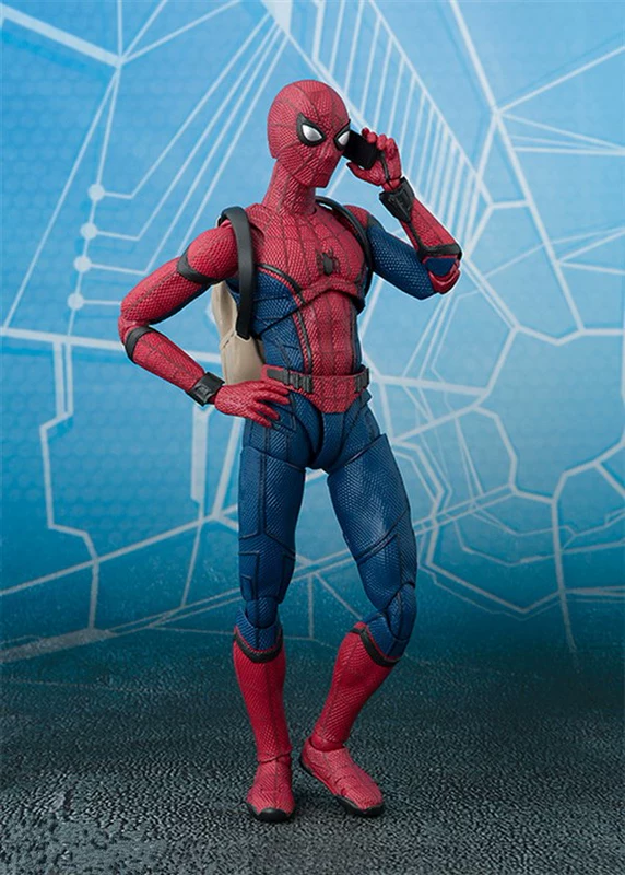 SHF Marvel The Amazing Spider-Man 3 Anh hùng lỗi lạc trở lại mùa về nhà Có thể làm đồ chơi mô hình - Capsule Đồ chơi / Búp bê / BJD / Đồ chơi binh sĩ