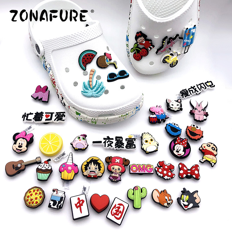 cross cross dongle shoes shoe flower accessories solid cartoon floral buckle decoration Accessories Detachable Diy Cute Shoes