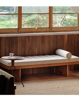 Day-style minimalist sofa bed solid wood small family type Lying Chair Lunch Break Bed Dual-use Single Day Bed your princess chair tatami