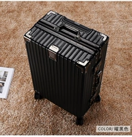 Черная прямоугольная модель [укрепление стальных гвоздей + защита от кражи с двойным паролем]