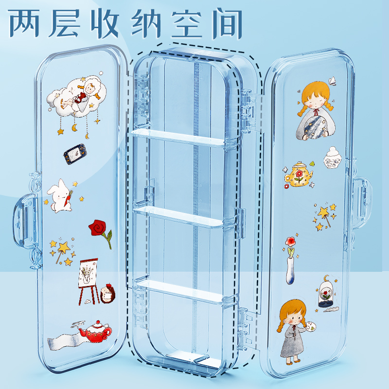 超大容量文具盒:学生学习生活的隐形助手