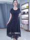 Chiffon Tulle Dress 2023 New Women's High-End European Luxury Brand Elegant and Stylish Floral Dress for Summer