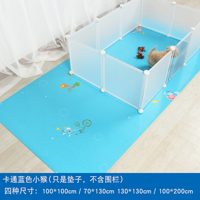 Dog fencing with pet ground mat creeping cushion Cute Puzzle Ground Cushion Crawling Cushion Foam Cushion 30x30x0 8cm