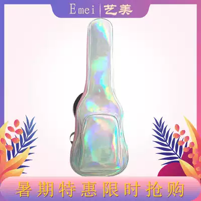 41 inch 39 inch 36 inch acoustic guitar bag Classical guitar bag Electric guitar bag Laser colorful thick anti-seismic guitar bag
