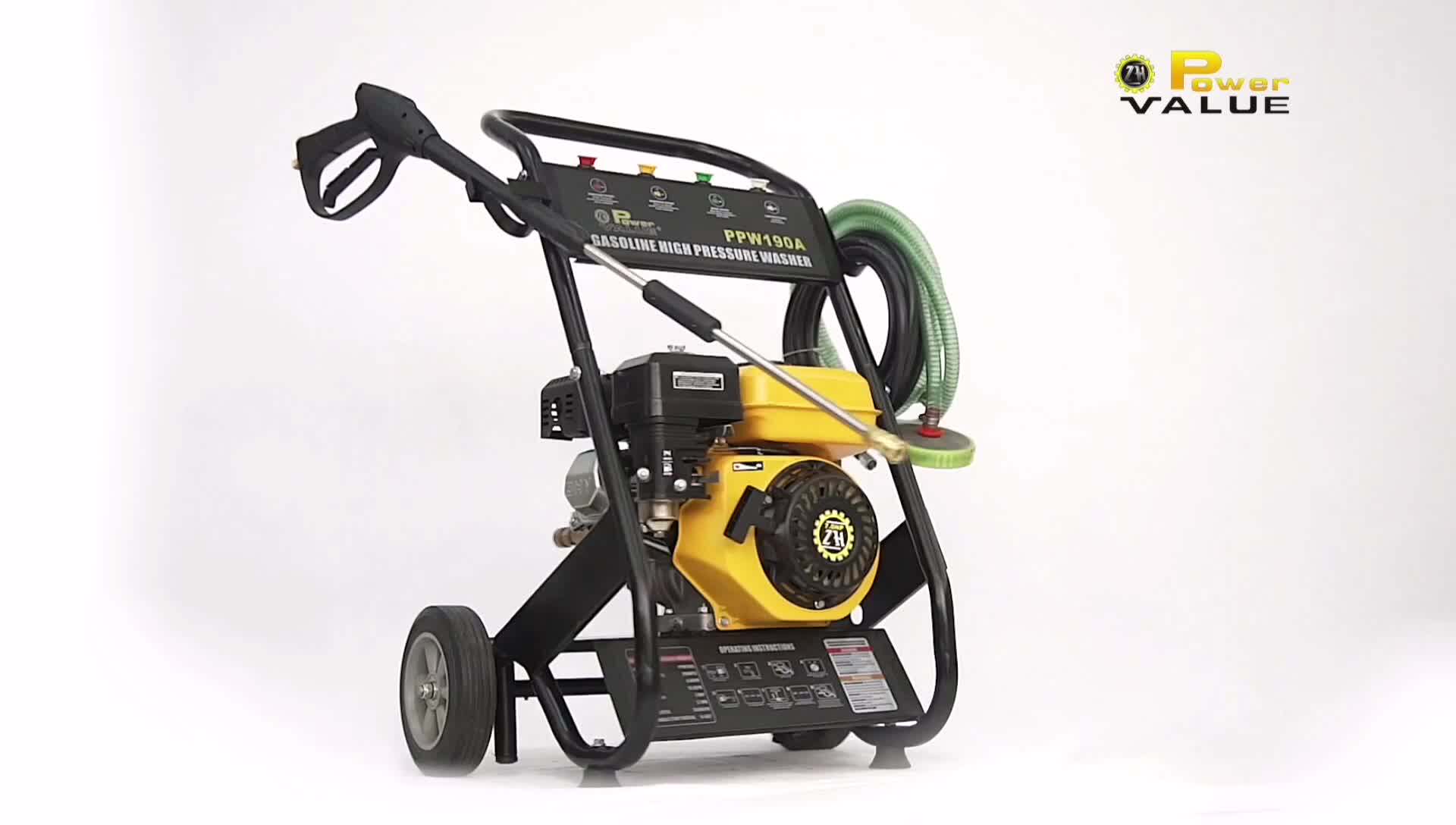5.5hp Gasoline Engine 2200psi 150bar Power Washer High Pressure,Car