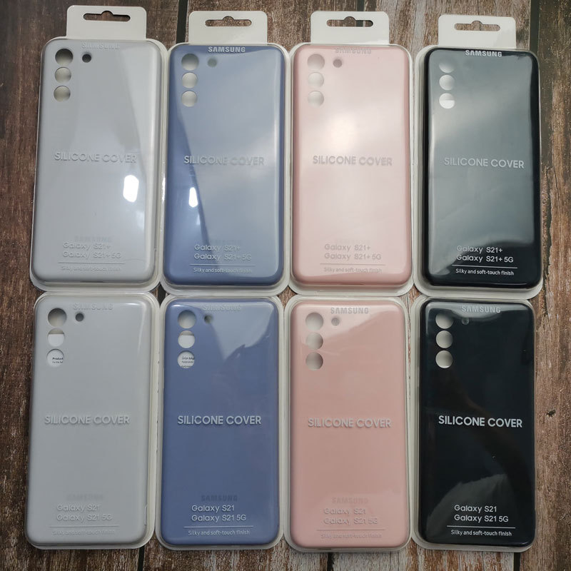 Suitable for Original Samsung S21Ultra Mobile Phone Case, Liquid Silicone S21U Anti-Fall Mobile Phone Case, Full-Coverage Trendy S21+ Suitable for Original Samsung S21Ultra Mobile Phone Case, Liquid Silicone S21U Anti-Fall Mobile Phone Case, Full-Coverage Trendy S21+