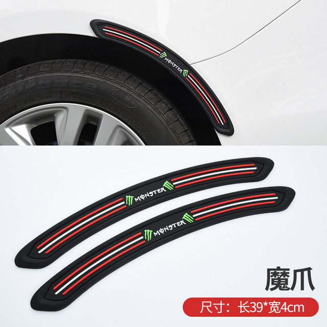 [USD 20.43] Car sticker cover scratch scratches front and rear bumper