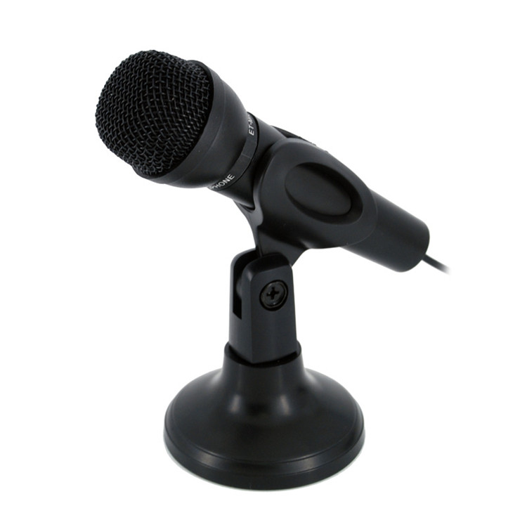 Jiahe 211 Desktop Microphone 3.5mm Microphone Notebook Desktop PC Voice Chat Conference Microphone