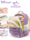 Sanrio Schoolbag for Primary School Girls in Grades Three to Six, Large Capacity, Spine Protection, Weight Reduction, Cinnamoroll Genuine Backpack