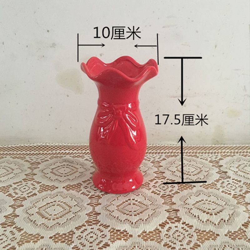 Plastic Vase, Table Flower Vessel, Imitation Ceramic Decoration, Simulated Dried Flower Arrangement, Home Living Room Decoration, Ornaments Plastic Vase, Table Flower Vessel, Imitation Ceramic Decoration, Simulated Dried Flower Arrangement, Home Living Room Decoration, Ornaments
