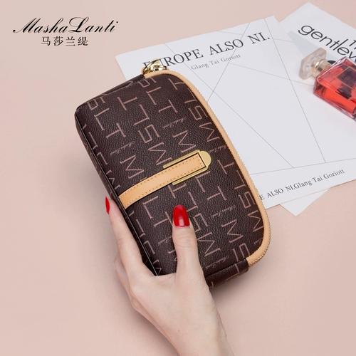 Элитная вместительная и большая сумка с петлей на руку, бумажник