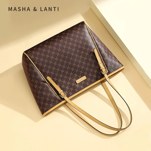 马莎兰缇 Вместительная и большая сумка через плечо, сумка на одно плечо, изысканный стиль, 2025 года