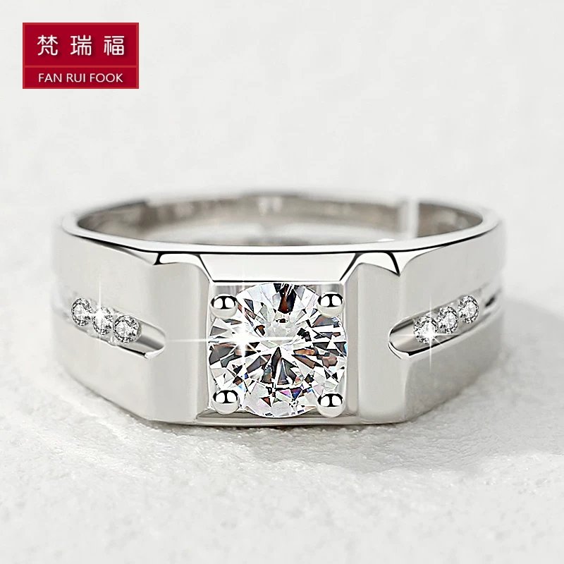 One size wedding ring, silver 925 sample, Japanese and Korean, style, 925 sample silver, on index finger