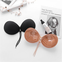 Thickened chest stickers gather wedding photos special invisible bra bride breathable AA cup small flat chest significantly increases super thick