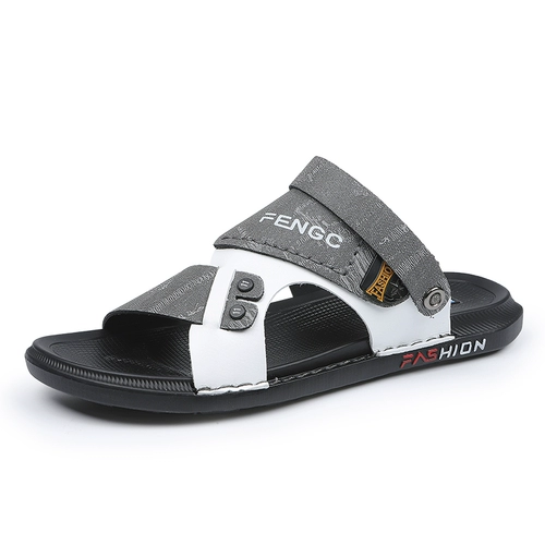 Нескользящие сандалии, трендовые летние тапочки, слайдеры, коллекция 2022, мягкая подошва