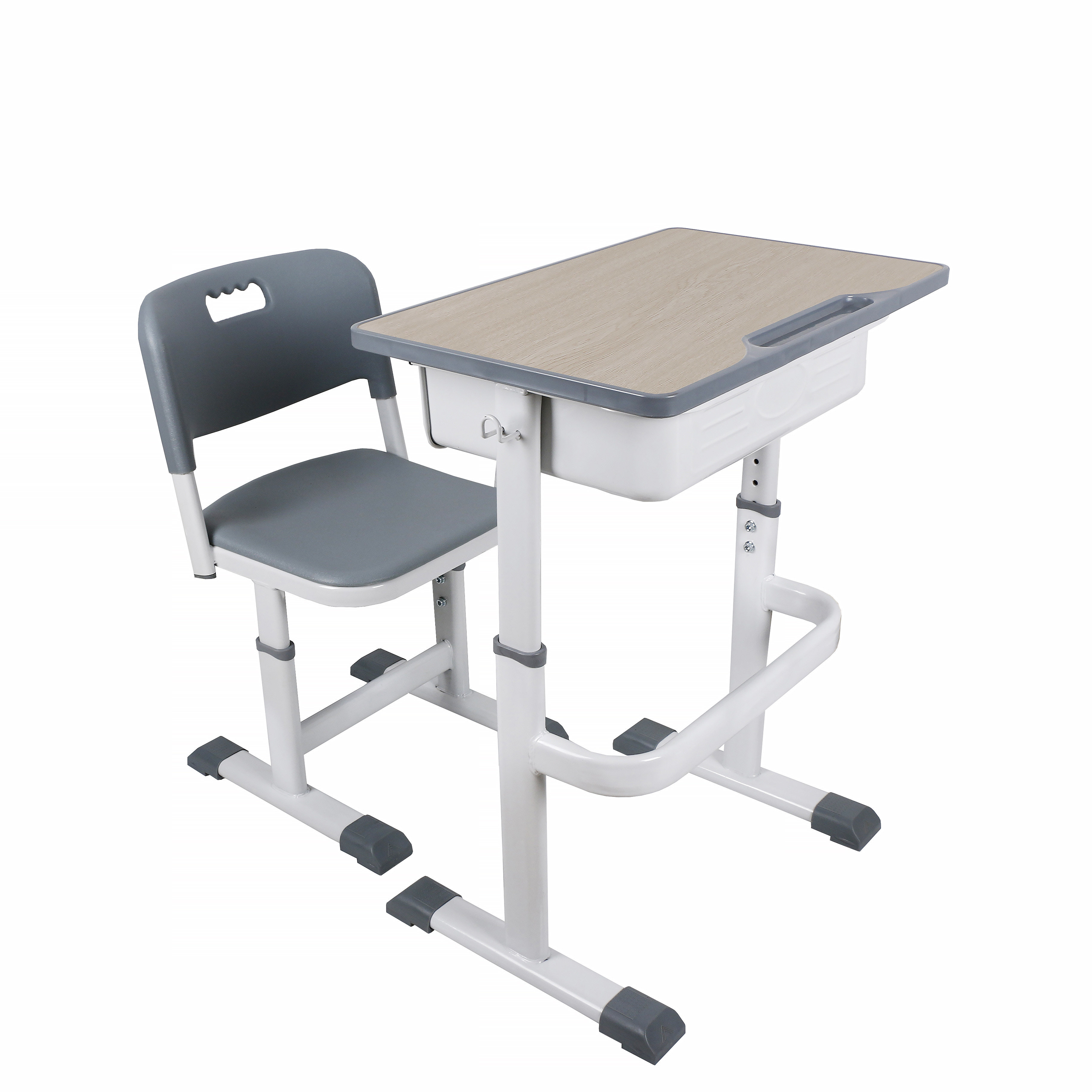 High school primary school classroom tutoring class cram training class home can lift study table desk set