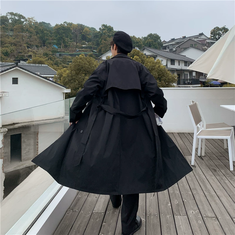 Тайде (Tide), демисезонное trench coat, трендовый классический пиджак, высококачественный стиль, британский стиль, корейский стиль