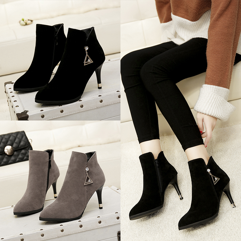 Bottes mi-saison femme en Caoutchouc - Ref 3251607 Image 5