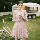 Элитное вечернее платье, короткая юбка, подходит для подростков