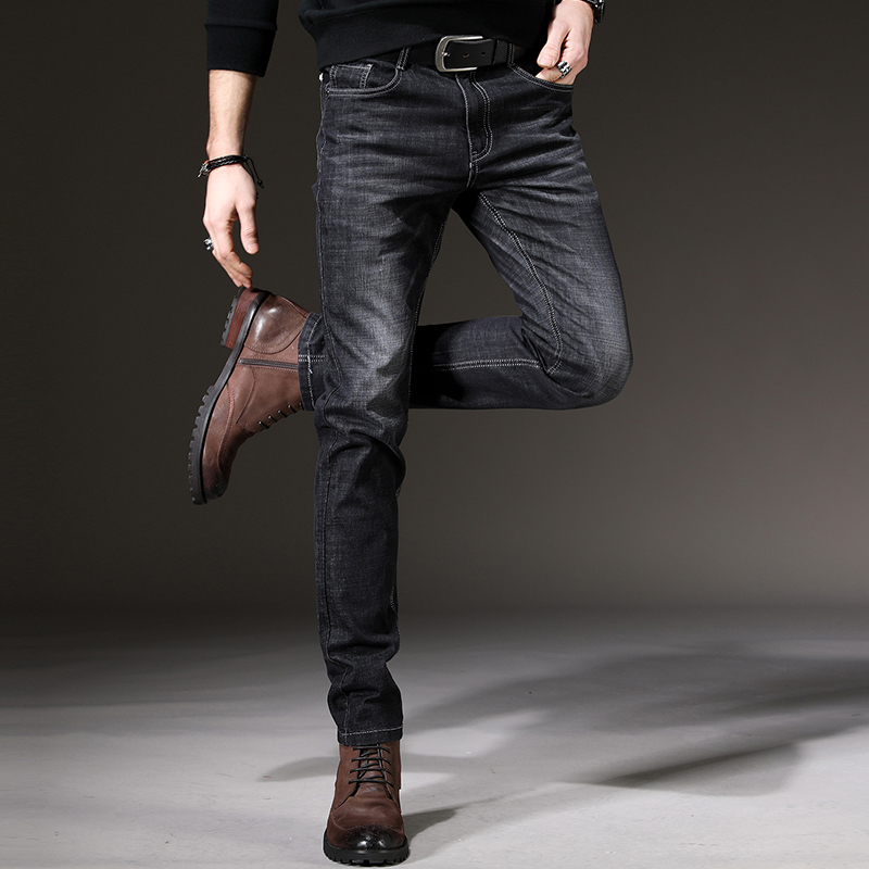 High-End Trendy Men's Jeans, Summer Thin Style, 2026 New Slim Fit Skinny Pants, High Elasticity Casual Men's Pants