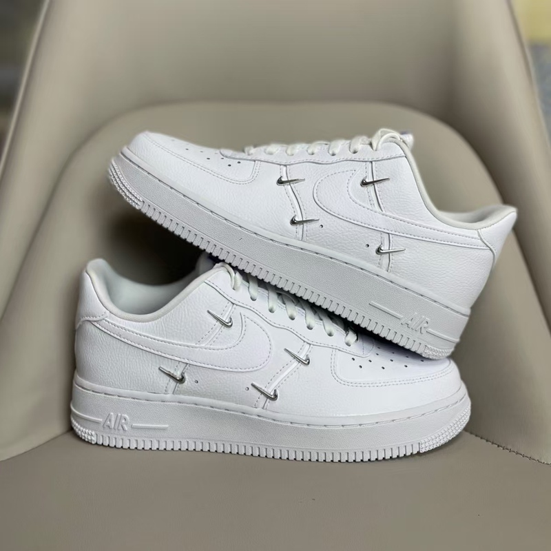 Nike Air Force1 Air Force One Retro Sneakers Low-Top Casual Shoes for Men and Women Ct1990-100