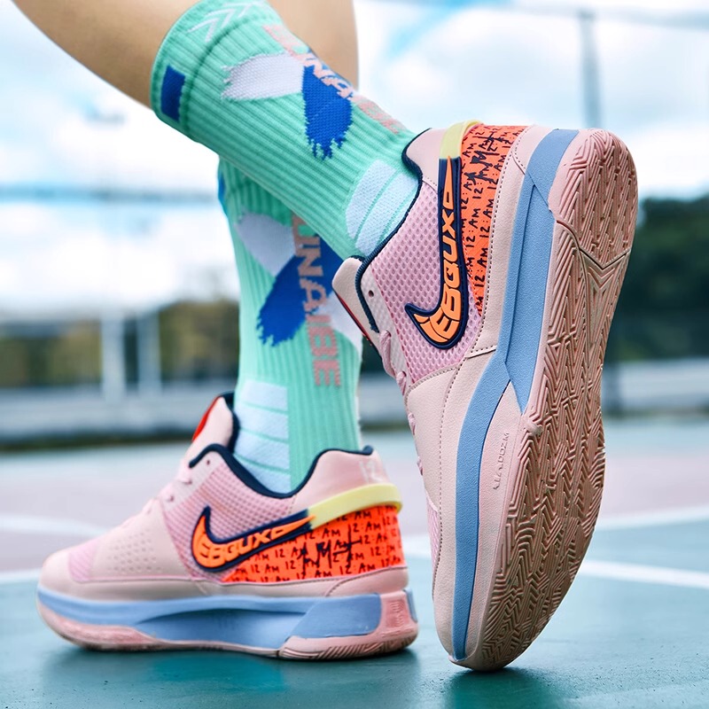 Morant Basketball Shoes Morant First-Generation Basketball Shoes Yanyang Sneakers Air-Cushioned Carbon Plate Wear-Resistant Non-Slip Sports Shoes