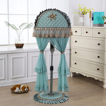 Fan cover dust cover all-inclusive household electric fan cover European fabric fan cover floor fan cover protective cover