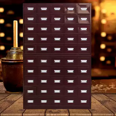 Ge Lihong Chinese herbal medicine cabinet Chinese medicine cabinet Chinese medicine cabinet Chinese medicine whole whole Cabinet parts cabinet multi-bucket box