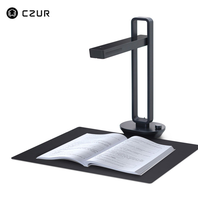 CZUR Adult Technology Aura small halo office ID book into volumeຢ່າງຕໍ່ເນື່ອງ scanner A3 document A4 test paper fast high-definition high-definition camera 18 million pixels small portable home ສອນ