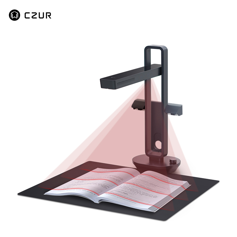 CZUR adult tech Aura X Edu adult books a4 high-definition continuous scanning instrument a3 File documents documents High Imager Mathematical Physicochemical Formula Identification of Editable Files 18 million Like