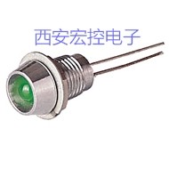 DGR-1 φ5 bright metal shell light-emitting diode indicator light