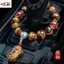 Car gear beads high-grade jewelry Car pendant Safety blessing Buddha beads Pixiu car ornaments car gear rod decoration