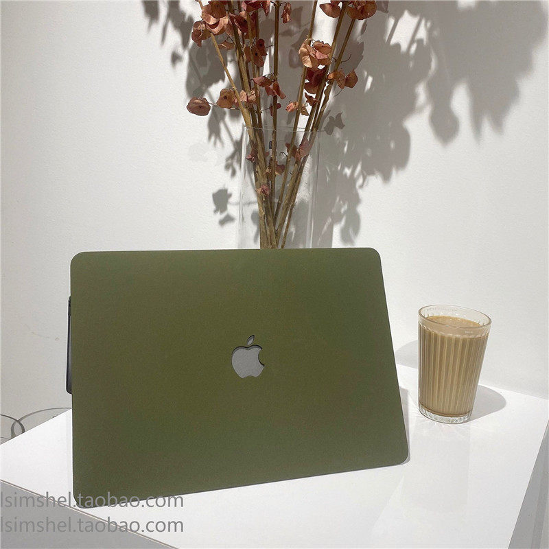 SHELL, MacBook Apple Notebook Air13 Protective Shell M1Pro quicksand army green pro16 15Max