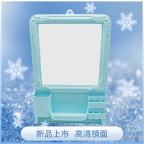 Dresser Bath Miel Miroir Dorm Room Plastic Mirror Brief Toilet Plaque mural Dresser Salle de bains Bâton Bâton Bâton Miroir