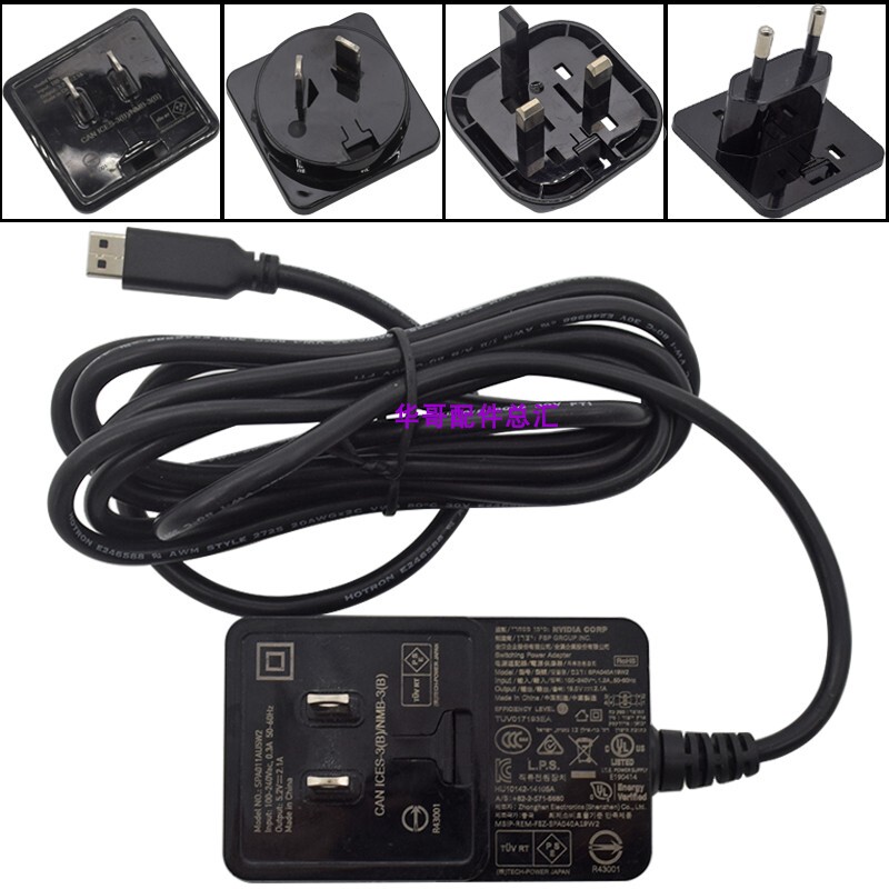 Nvidia 40Wshield Tv Power Adapter 19V 2.1A Charger Spa040A19W2
