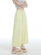Summer Thin Light Yellow Wide-Leg Jeans for Petite Women, Dopamine Candy Color Granny Pants, Colorful Cropped Pants