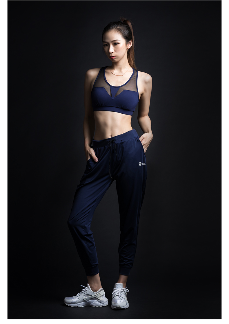 Monster Guardians Women Trung bình và cường độ cao Hỗ trợ Ngực Pad Đồ lót thể thao chuyên nghiệp Áo lót thể thao - Đồ lót thể thao áo bra tập gym big size