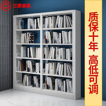 Library bookshelf Steel school floor-to-ceiling single-sided bookstore reading room bookshelf data frame File frame Iron frame