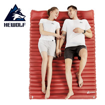 Wolf outdoor lightweight double camping moisture cushion 9cm air bag inflatable bed floor mat tent sleeping mat air cushion