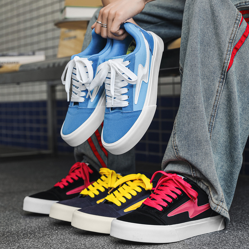 Authentic Revenge X Sengt American Retro Street Sneakers for Men 2026 New Men's Shoes Trendy