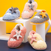 Three-dimensional Cartoon Baby Cotton Slippers Bag with Indoor Daughter Boy Boy One Year Old Spring And Autumn warm cotton shoes Winter