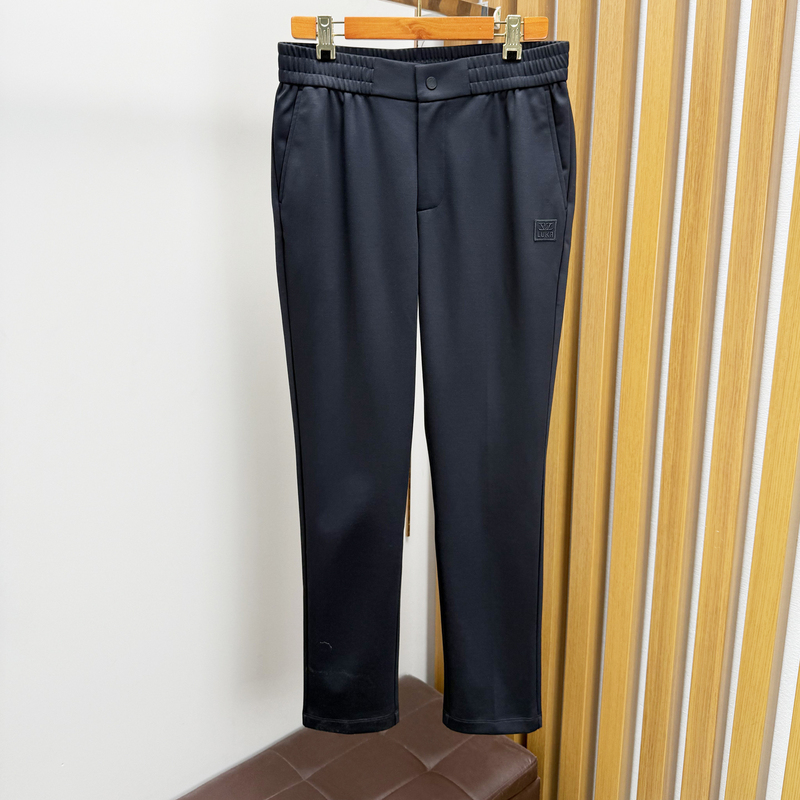 Lukadilong Men's Clothing Autumn and Winter New Style Wool Blend Thickened Warm Fashionable Sports Jogging Casual Trousers Lukadilong Men's Clothing Autumn and Winter New Style Wool Blend Thickened Warm Fashionable Sports Jogging Casual Trousers