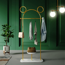 Light extravagant hat holder Home Easy room Rod Style Creative Clothes Rack Subnet Red Ins Hanging Hanger Floor Bedroom