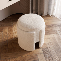 Minimalist makeup stool Nordic light lavish dressers Stool Home Bedrooms Small Family of extremely simple backrest Makeup Stools