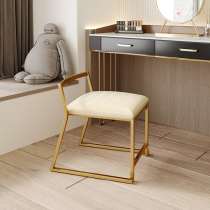 Dressy Bench Backrest Light Extravagant Home Girl Bedroom Makeup Chair Design Sensation Modern Minima Net Red Makeup Stool