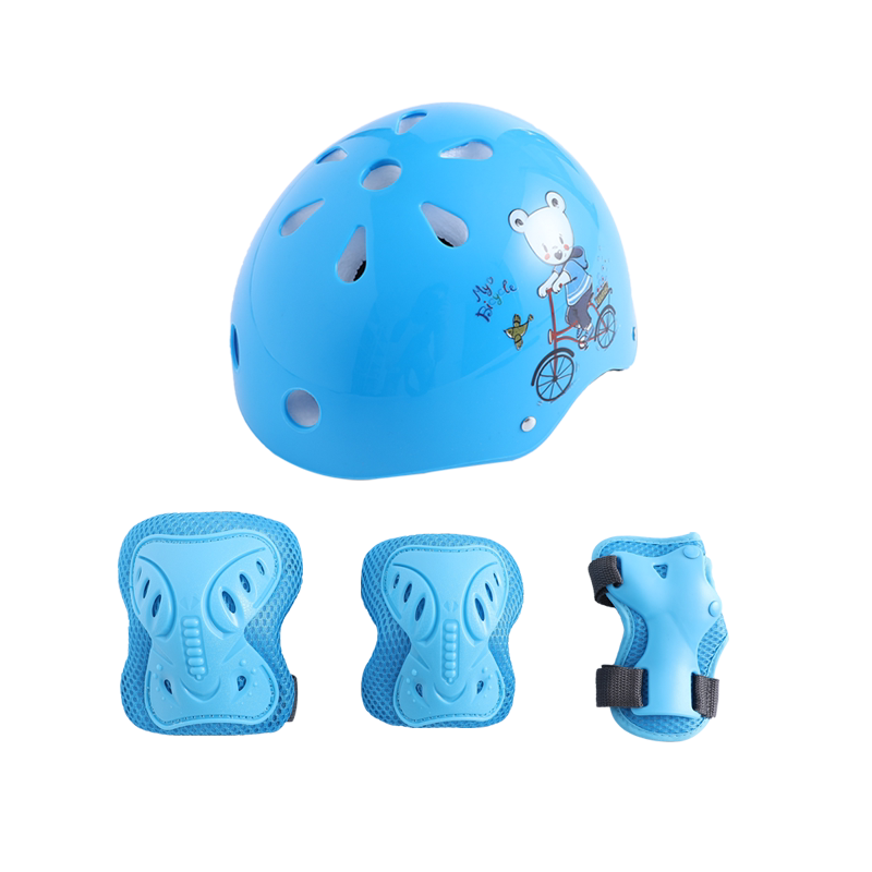 Children's roller skating protective gear Full set of children's hand protectors Knee protectors Elbow protectors Skateboards Bicycles skating skates Roller skates protection