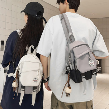 25 spring and summer new multifunctional chest bag for women, lightweight, portable outdoor sports cycling backpack, boy's travel ipad bag