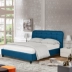 CBD hiện đại tối giản vải giường đôi giường mềm gói giường ngủ sang trọng phong cách Bắc Âu đồ nội thất phòng ngủ chính DS002 - Giường